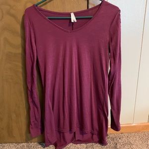Maroon long sleeve